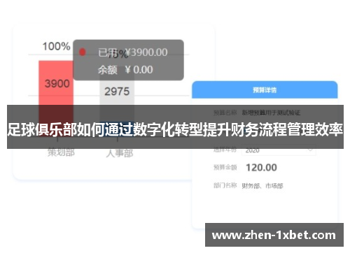 足球俱乐部如何通过数字化转型提升财务流程管理效率